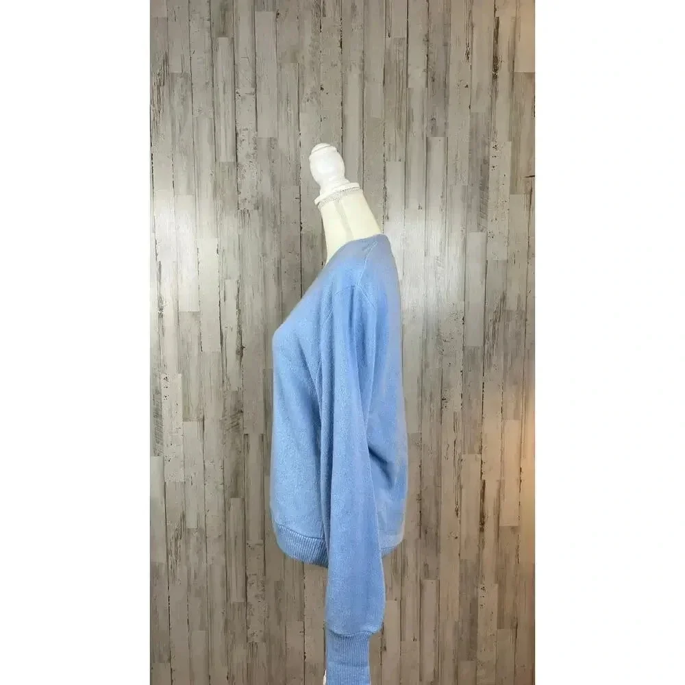 Vintage Arnold Palmer‎ Robert Bruce Men's Large Light Blue V-Neck Sweater